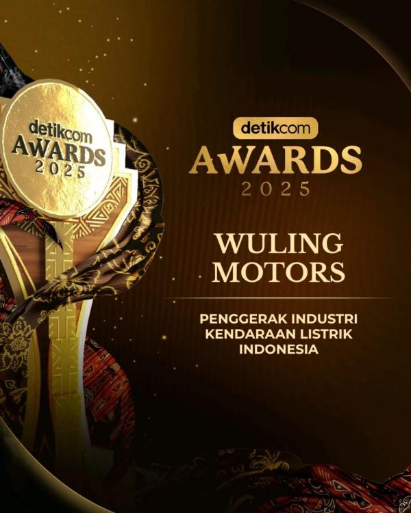 Wuling Indonesia Wotchedwa 2025 'Leading Enterprise in Indonesia's Electric Vehicle Industry